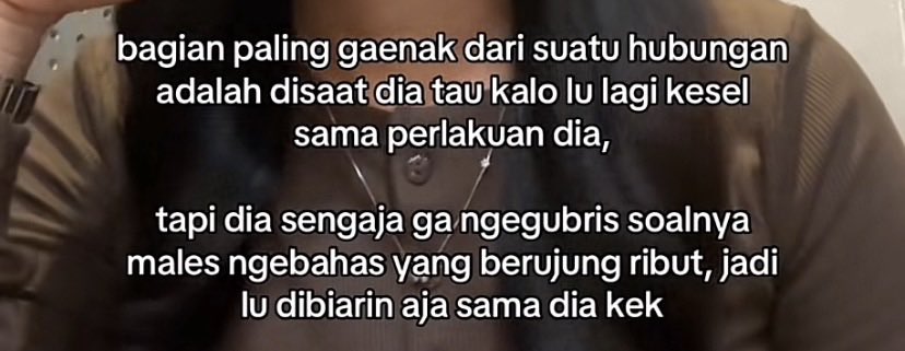 sushinlov's tweet photo. “biarin deh tar juga baik sendiri” sip👍🏻

tau kok respon lu bahkan bilang ‘standar tiktok’ lagi kalau baca tweet ini. terserah. https://t.co/GWmURq1tL9