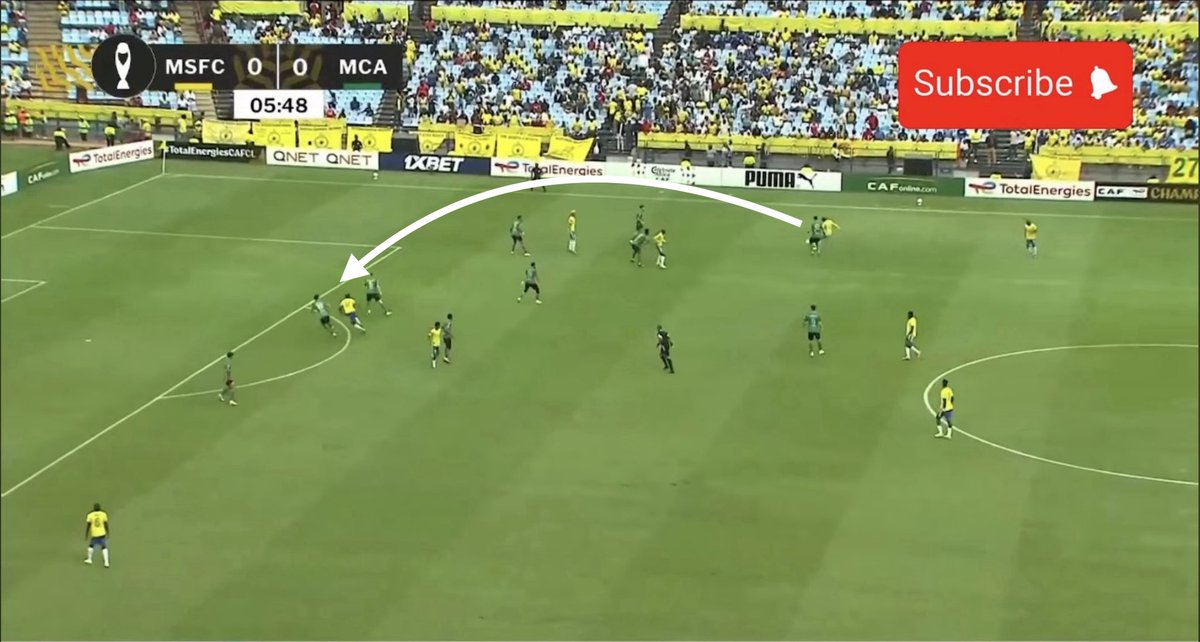 MakhubuSimanga's tweet photo. #MamelodiSundowns
💪🏽STRENGTHS
🚨Their attacking schemes complete
Traditionally a team that attacks mainly through the central corridor
Now➡️
✅Use width&deliver different types of crosses into the box
✅Play early crosses through inside diagonals
✅Create danger from 2ndballs https://t.co/Yp336Ec0pu