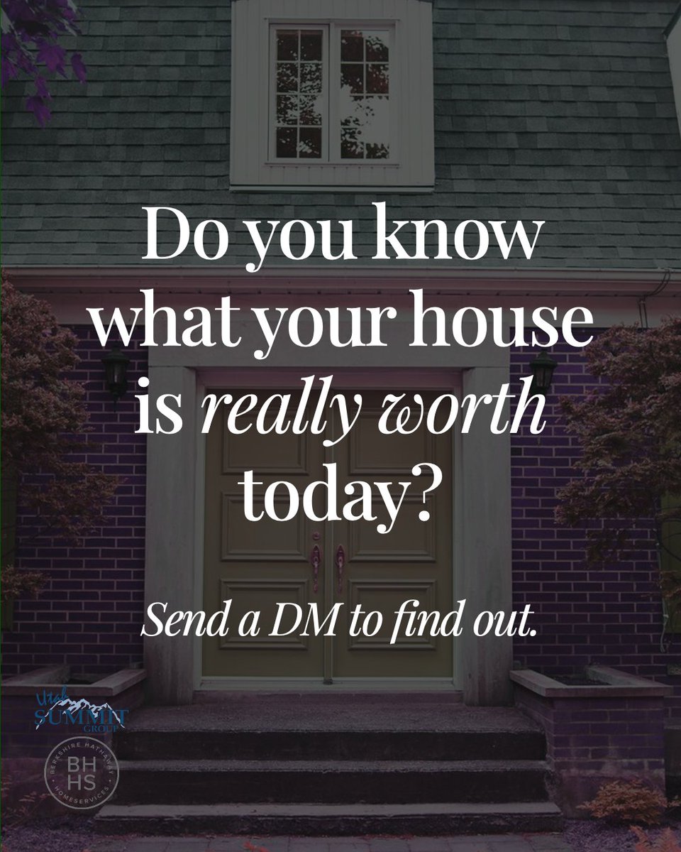 If there’s one number you should know as a homeowner, it’s how much your house is worth.

If you want a free, no-pressure home value estimate, let’s connect. You can always reach out to ask anything and I will give you my best time and effort! #BHHSelitere
#DallinNelsonRealEstate