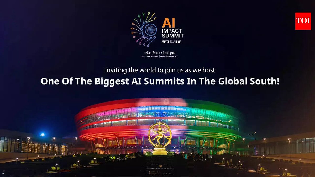 DebuggingLife23's tweet image. India is hosting the AI Impact Summit 2026 at Bharat Mandapam 🇮🇳🤖
World leaders, innovators &amp;amp; tech minds are coming together for one goal — AI for everyone.
India’s tech sector is rising fast 🚀 From talent to innovation, we’re building AI solutions for the world.