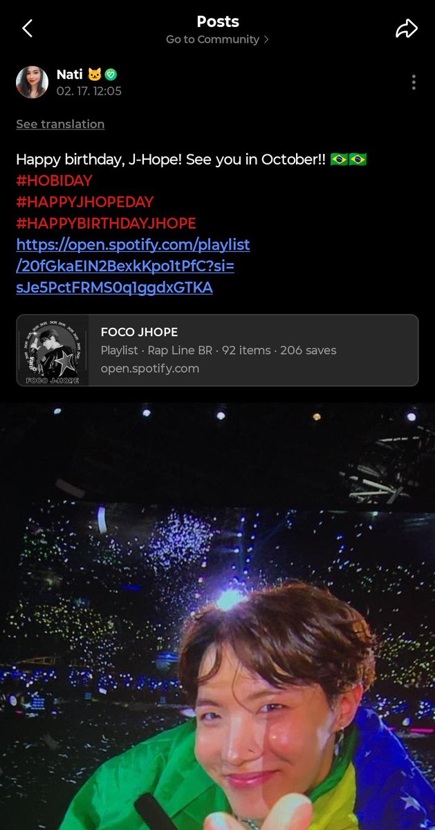 nati⁷ ¹⁶ 🪭 VAI VER O BTS tweet media
