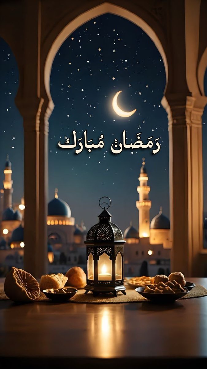 رمضان مبارك أعاده الله علينا وعليكم باليمن والبركات كل عام وانتم بخير🤍