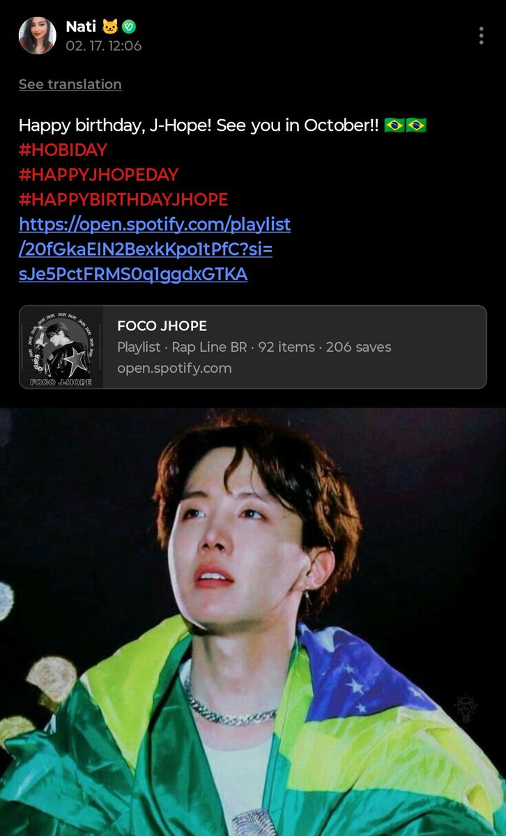 nati⁷ ¹⁶ 🪭 VAI VER O BTS tweet media