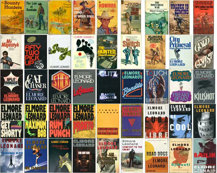 Elmore Leonard tweet media