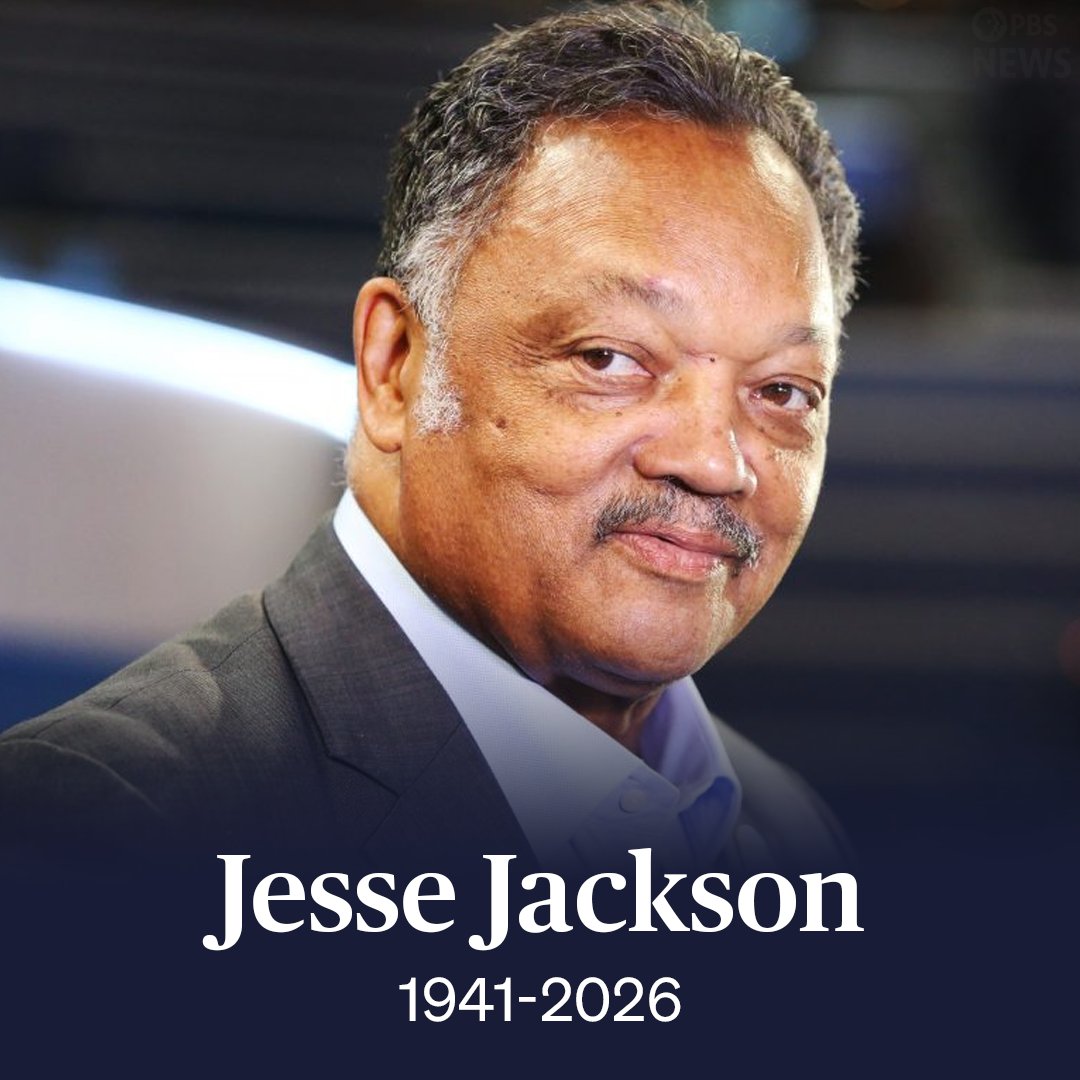 Rev. Jesse Jackson, the civil rights champion and Baptist minister who made two runs for the White House, has died. He was 84 years old. 

“His unwavering belief in justice, equality, and love uplifted millions, and we ask you to honor his memory by continuing the fight for the