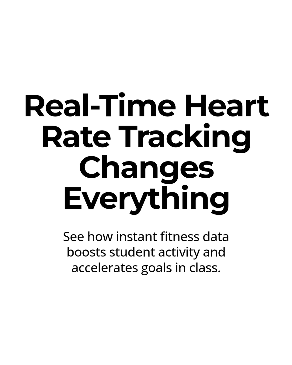 Schools using Plus's real-time heart rate monitors report students staying active longer and hitting fitness goals faster. Teachers love the instant data that drives engagement and personalized feedback. How could real-time fitness tracking transform your classroom?