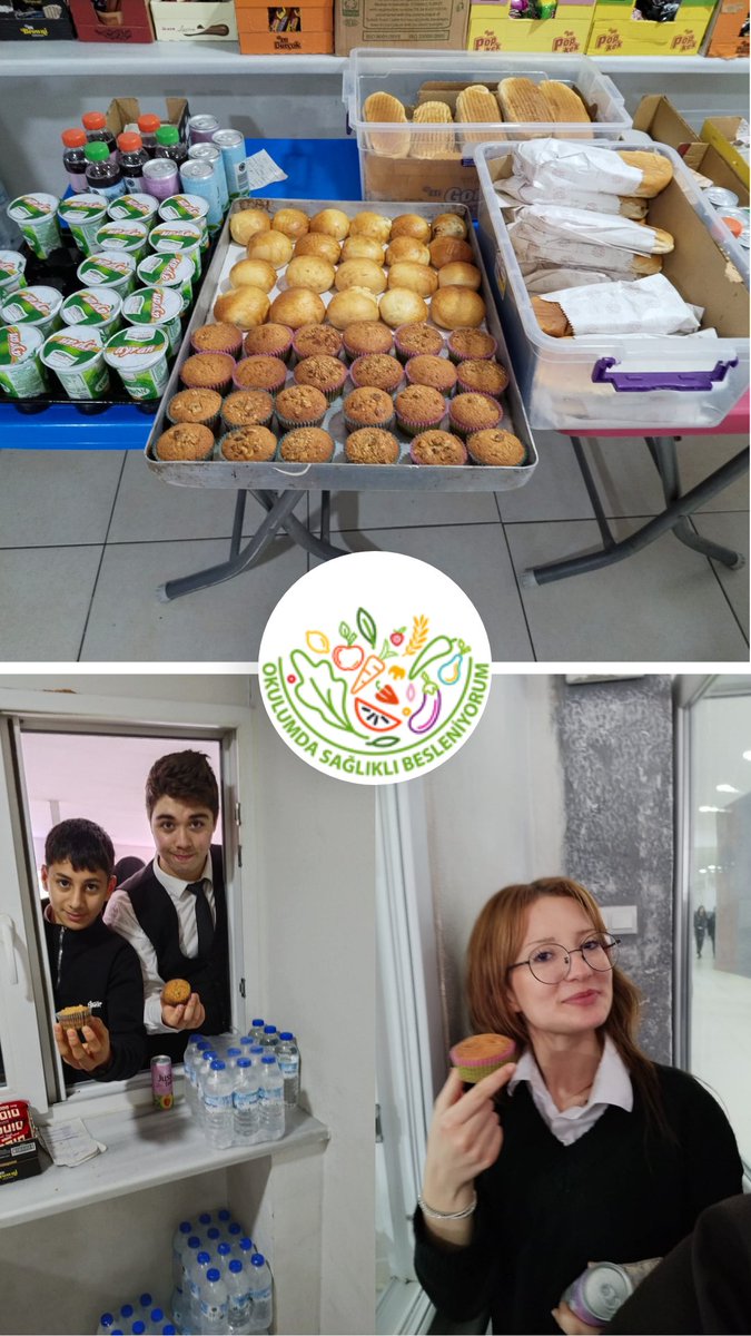 Müdürlüğümüz ve İl Sağlık Müdürlüğü koordinesinde, Şehit Erol Olçok MTAL ile örnek bir çalışma hayata geçirildi! 🤝
​Bilim Kurulu kriterlerine uygun olarak hazırlanan özel reçeteli "Anne Keki" ve "Poğaça" ürünleri, okul bünyesinde öğrencilerimizle buluştu. İlk günden tam not alan