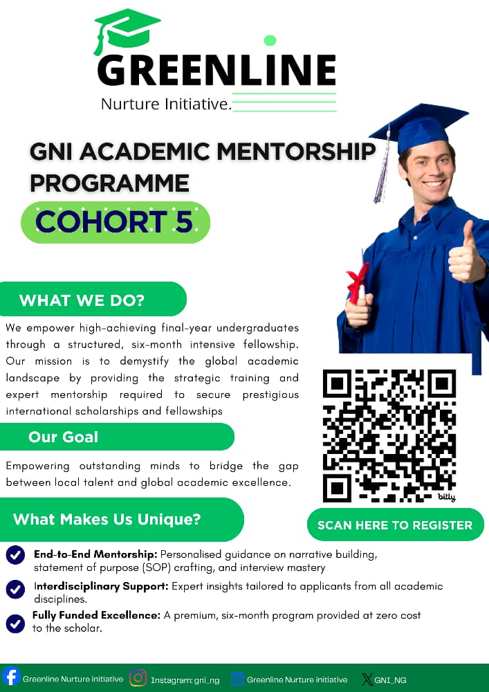 GNI_Nig's tweet photo. 🚨🚨🚨
4 Days To the deadline!!!! 

Are you tired of being rejected, over and over again?

You’ve applied for scholarships, fellowships, and internships, but the rejections keep coming

GNI will show you what works.

Apply here: https://t.co/VRtuEwOG7J

#finalyearstudent https://t.co/Z5ngBYgWt3