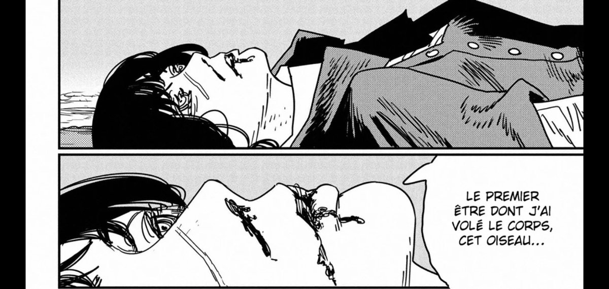 Beam qui est en réalité le demon autiste qui a pris possession d'un requin mort j'y pense mdrrrr #Chainsawman229