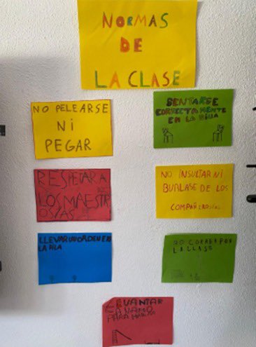 lomopardo's tweet photo. Inicio de curso, alumnado junto al profesorado elaboran las normas de convivencia que vamos a trabajar durante todo el año. 

A veces son cosas generales, y a veces concretas. La importancia está en consensuarlas entre tod@s y cumplirlas.

#escuelapúblicadetod@sparatod@s https://t.co/et6Rdp5YhS