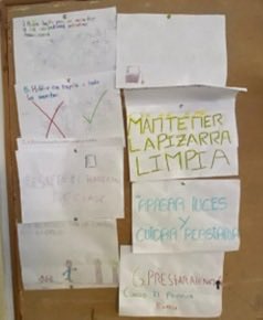 lomopardo's tweet photo. Inicio de curso, alumnado junto al profesorado elaboran las normas de convivencia que vamos a trabajar durante todo el año. 

A veces son cosas generales, y a veces concretas. La importancia está en consensuarlas entre tod@s y cumplirlas.

#escuelapúblicadetod@sparatod@s https://t.co/et6Rdp5YhS