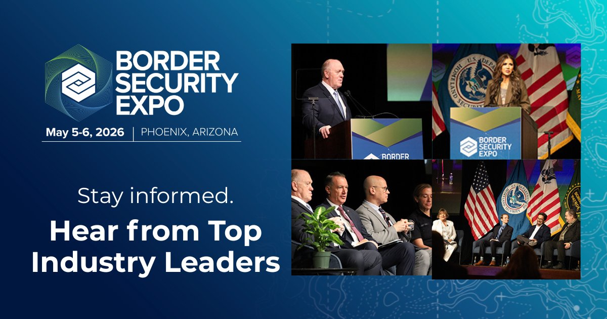 Border Security Expo | May 5-6 | Phoenix, AZ tweet media
