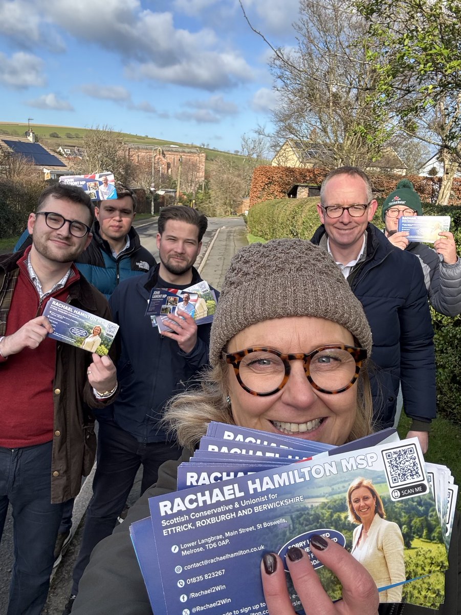Rachael2Win's tweet photo. If youโre wondering how to vote to keep out the SNP.
Vote Scottish Conservative.
#Coldingham #Blueskies https://t.co/l4iR71VzqE
