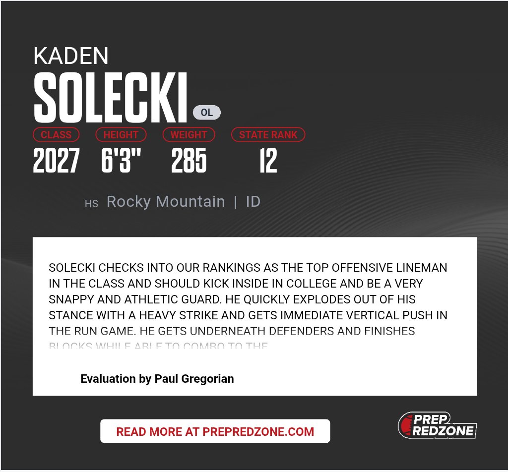 Kaden Solecki tweet media