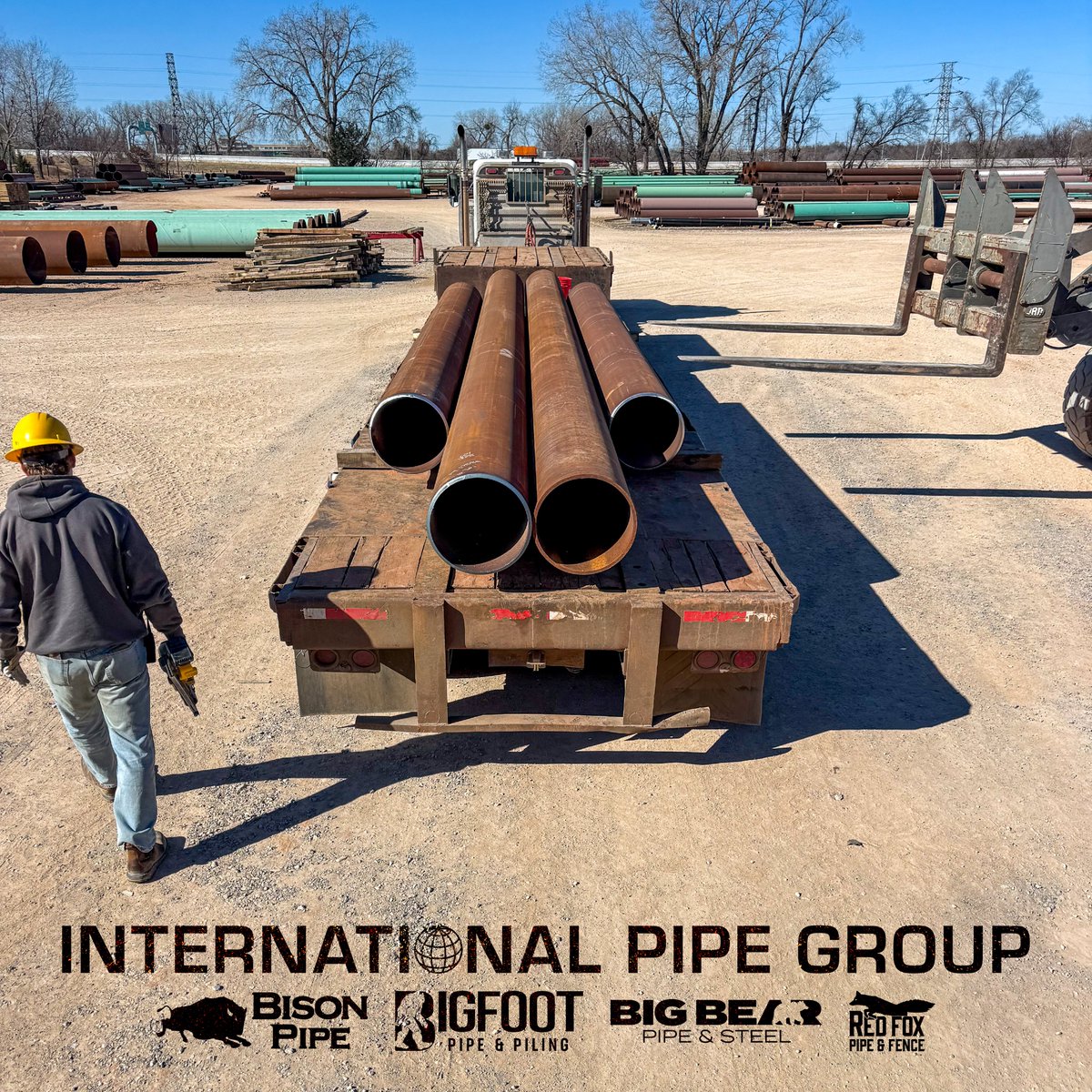 bigfootpipe's tweet image. Our work never stops for our customers! Give us a call at (425) 882-1000 to get your order rolling.
#BigfootPipe #SteelPipe #PipeYard