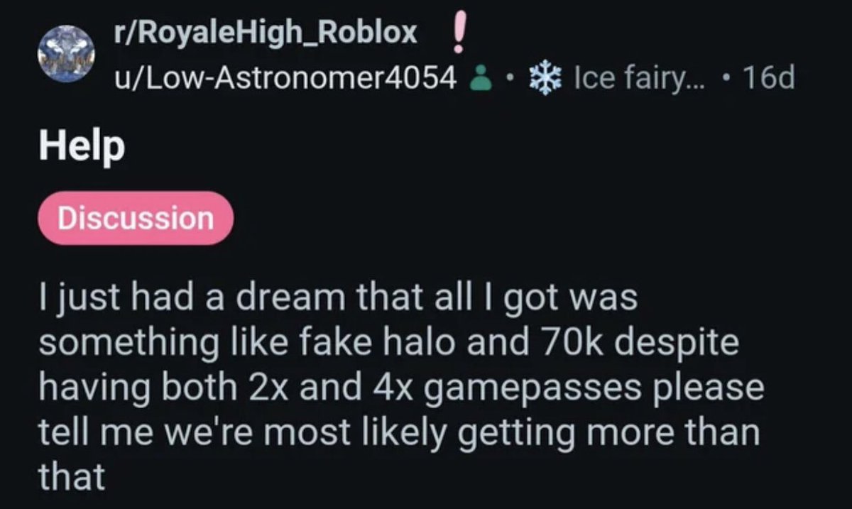 angel1ca_p1xel's tweet image. Omg a reddit player predicted this update 😱