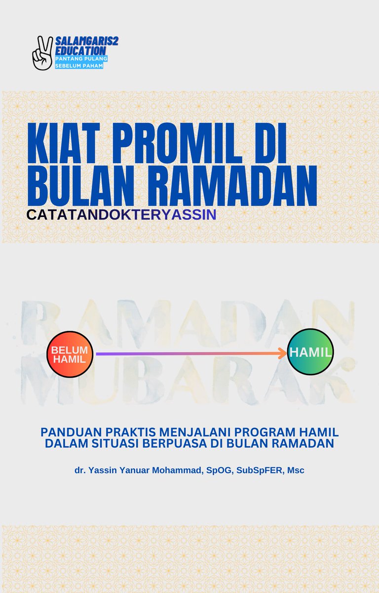 Berikut E-Book berisi catatan saya seputa Promil di Bulan Ramadan. Semoga bermanfaat. yassinbintang.myr.id/pl/kiat-promil…