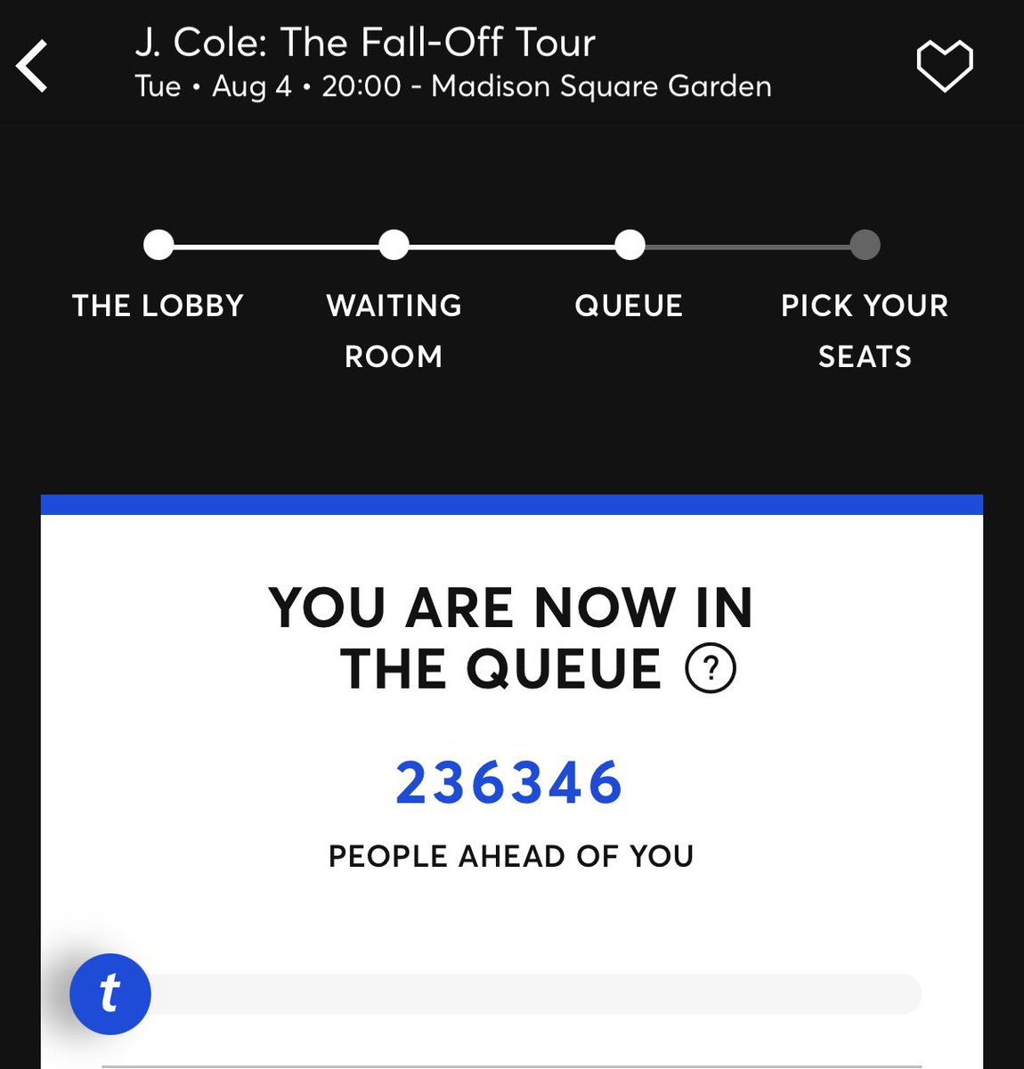 RantingBilly's tweet image. Remember when fans could get tickets to shows?