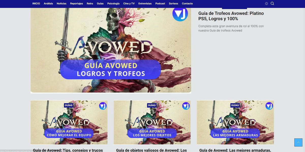 He invadido toda la sección de Guías en <a href="/VJuerguistas/">VideoJuerguistas 🎮</a>. No se nota que me gusta el juego, verdad? 🤣

Solo un ratín para el análisis!