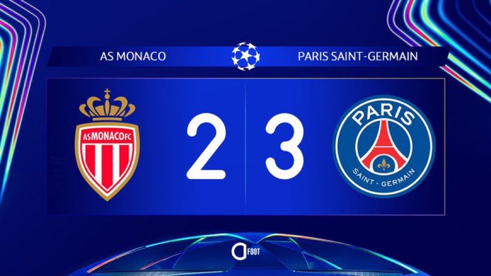 Yanis76410's tweet photo. ⚽️ BUUUUUUUUUUUUTT DE DÉSIRÉ DOUÉ POUR LE DOUBLÉ !!! ❤️💙

MONACO 🇫🇷  2-3  🇫🇷 PARIS

#ASMPSG #ChampionsLeague #LigueDesChampions #Football #TeamPSG #AllezParis

ICI C’EST PARIS 🔵⚪️🔴 https://t.co/YP5Fd89SUB