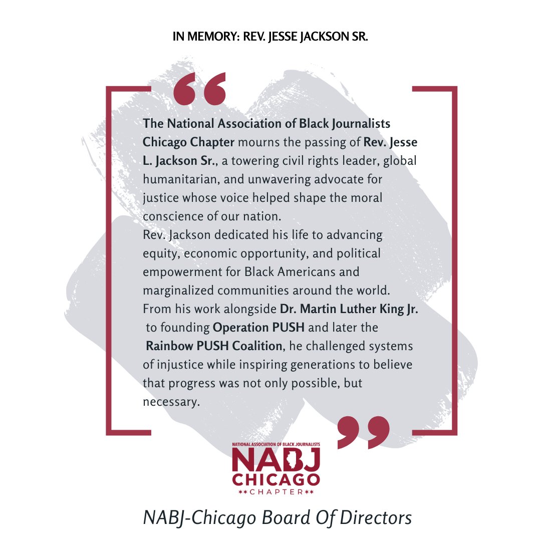 NABJ Chicago Chapter tweet media