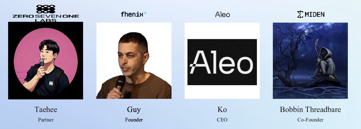 Excited to share the lineup at The Capital Summit
<a href="/CapSummitGlobal/">The Capital Summit</a> 

| 2:30 - 2:50 | Privacy Panel: "The Infrastructure Layer Debate - L1, L2, or Privacy-as-a-Service?

Join these industry leaders for insights on privacy infrastructure in blockchain:

Taehee (<a href="/taeheecrypto/">Tae Hee</a>),