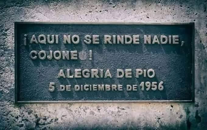 Dedicado con todo fervor revolucionario 👇a Roba-ld Trump, Narco Rubio, a María Esbirra Salazar, Carlos Gym-pene, y demás gusanos de Miami que los siguen.
Cuba, para los cubanos.