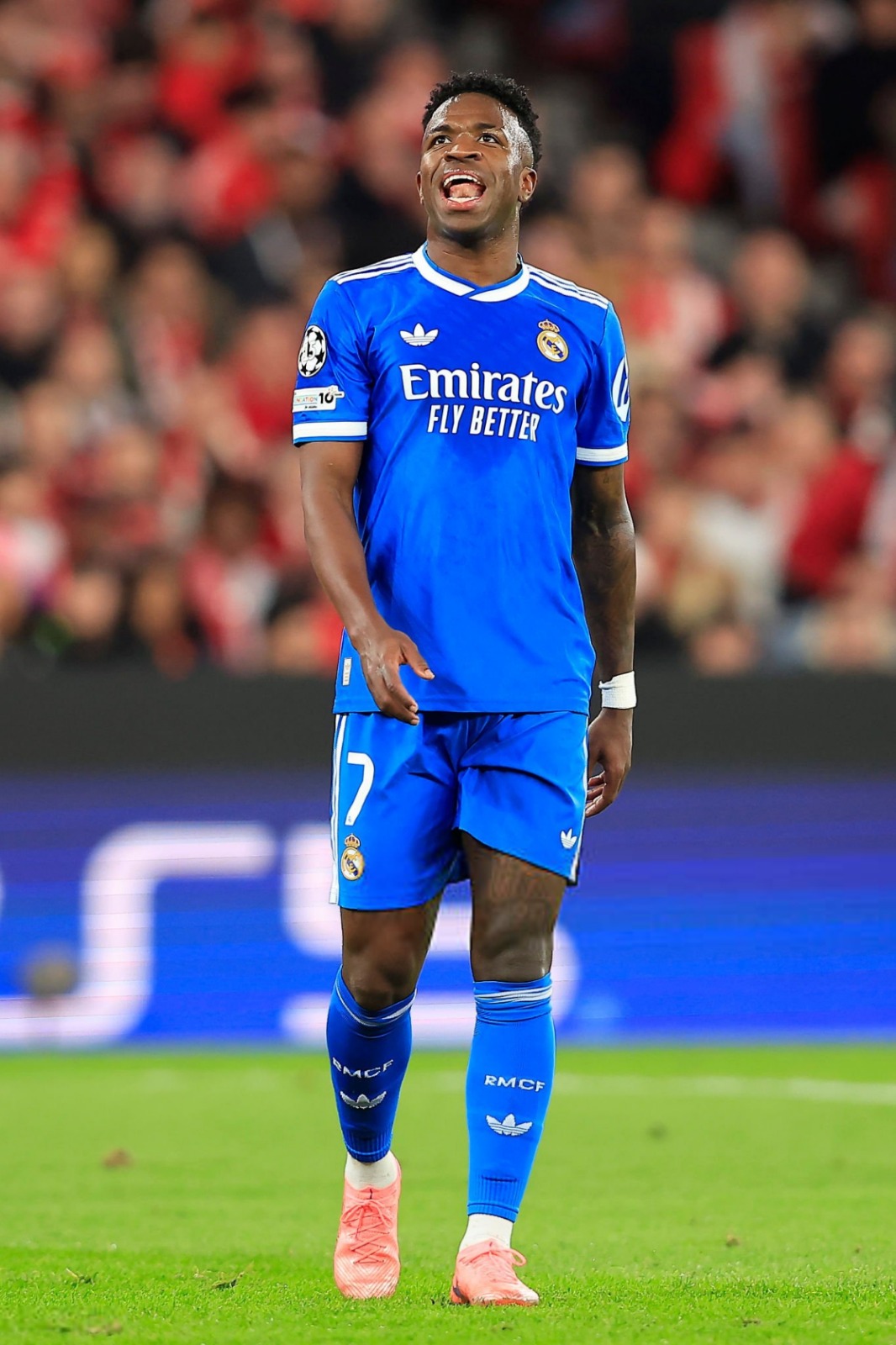 ترتيب هدّافي ريال مدريد في تاريخ دوري أبطال أوروبا. بعد وصول فينيسيوس جونيور لهدفه رقم 31. 1 كريستيانو رونالدو 105. 2 كريم بنزيما 78. 3 راؤول غونزاليس 66. 4 ألفريدو دي ستيفانو 49. 5 فيرينك بوشكاش 35. 6 فينيسيوس جونيور 31. 7 باكو خينتو 31 