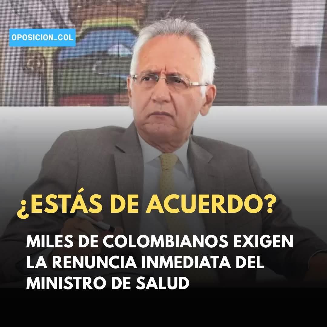 El Ministro <a href="/GA_Jaramillo/">Guillermo Jaramillo</a> se burla de la justicia y de los pacientes. Ha desacatado los plazos de la <a href="/CConstitucional/">Corte Constitucional</a> para pagar deudas y ajustar la UPC. Su negligencia cuesta vidas por falta de medicamentos y tratamientos. ¡Debe responder ante los tribunales!  #SaludEnCrisis