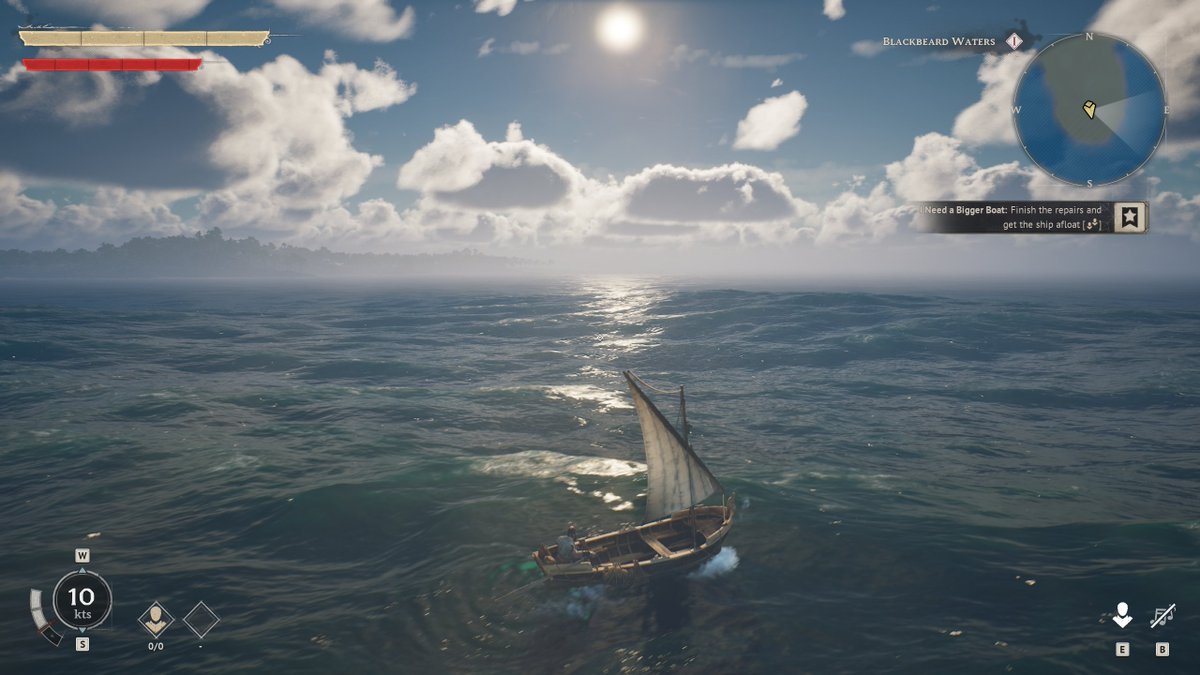 Nekatus's tweet image. Playing @PlayWindrose right now and I really hope that the Gen 1 water physics will be like this in #playARK