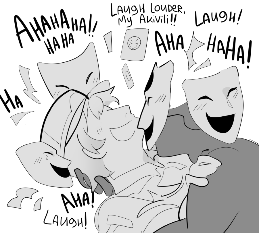 _mpils's tweet image. #akivili #ahavili #aha 

One day Akivili laughed so loudly that the Astral Express went off its tracks. This case remains a mystery 😊