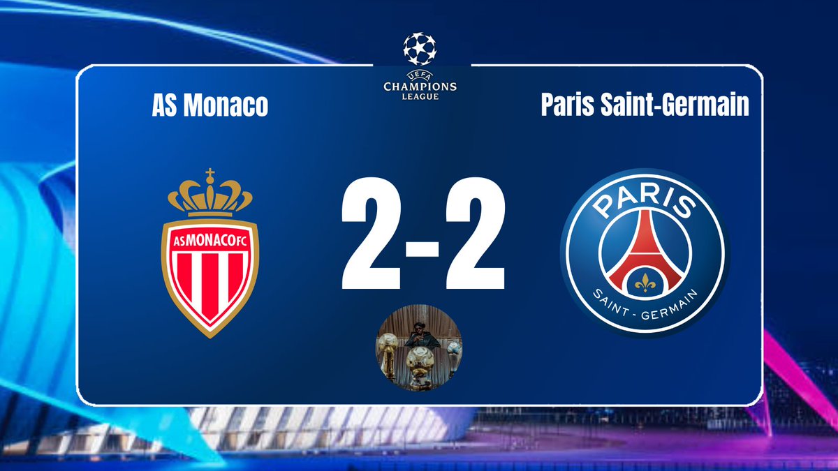⏱️ 45+2'| 𝗠𝗶-𝘁𝗲𝗺𝗽𝘀❗️

AS Monaco 2-2 PSG
#ASMPSG | #LDC