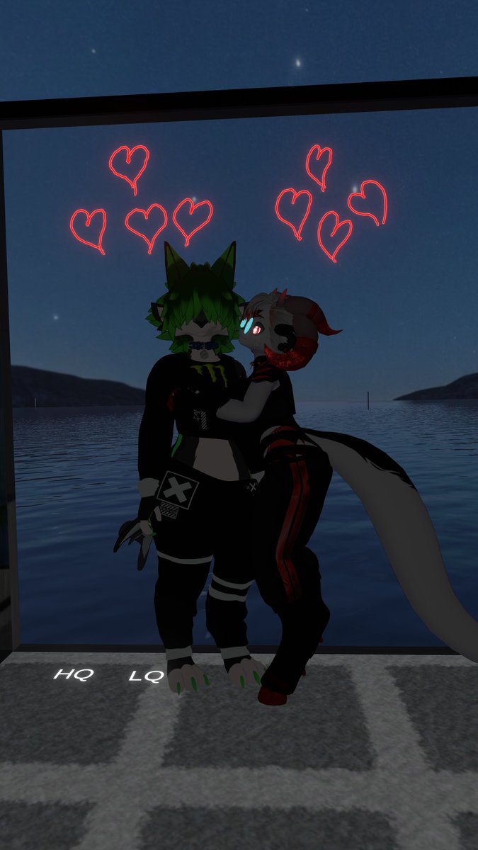 Goat_dogof's tweet photo. How I spent my valentines day💘

#VRChat #vrc #furryartist https://t.co/w5EvXbrVO2