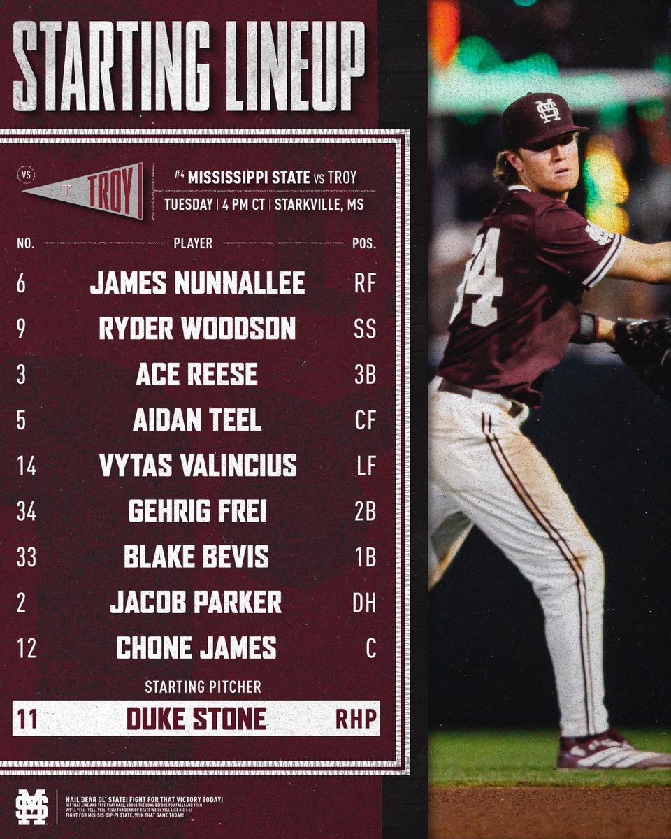 Mississippi State Baseball tweet media