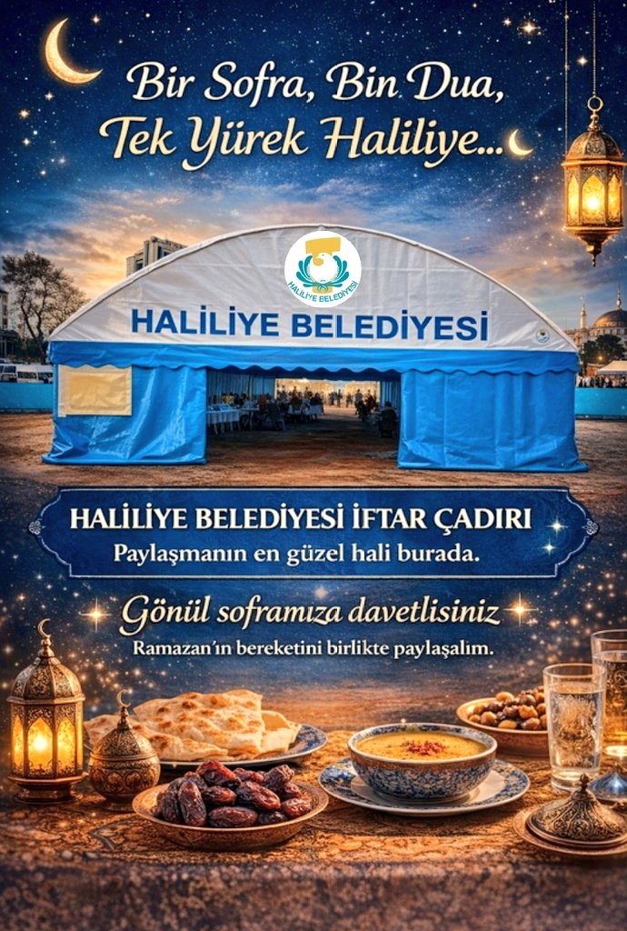 🌙 Ramazan Paylaşmaktır, Ramazan Birliktir.

Mübarek Ramazan ayının bereketini, huzurunu ve kardeşliğini hep birlikte yaşamak için hazırladığımız Gönül Soframız hazır. 

Ramazan ayı boyunca tüm hemşehrilerimizi aynı sofrada buluşmaya davet ediyoruz.

📍Yer: CEVHERİ PARKI İFTAR