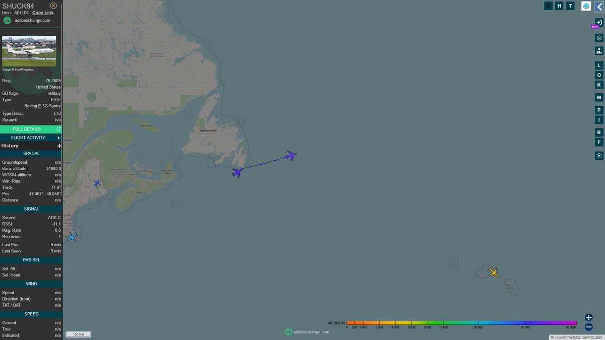 limondar0's tweet photo. Feb. 18, 2026
#Tinker Air Force Base, Oklahoma City ==> #RAF Mildenhall
#SHUCK84 #AE11DC USAF E-3B Sentry
#SHUCK85 #AE11E7 USAF E-3B Sentry https://t.co/Y0QGuSnWT7