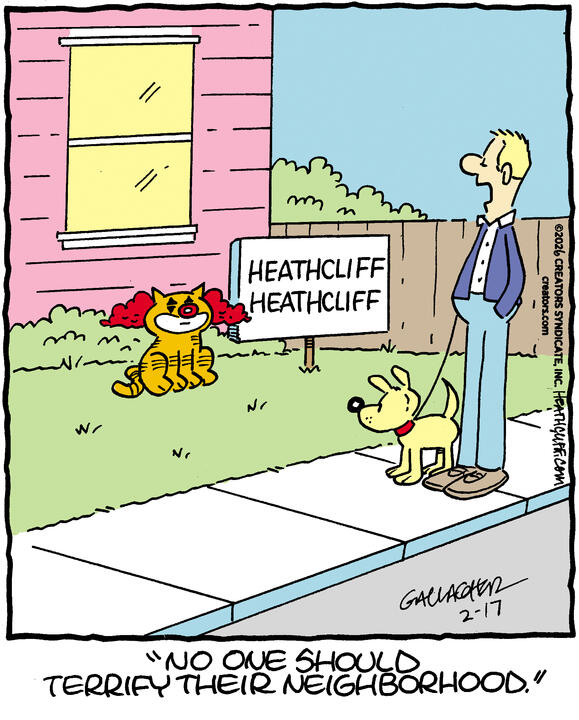 actual heathcliff comics tweet media