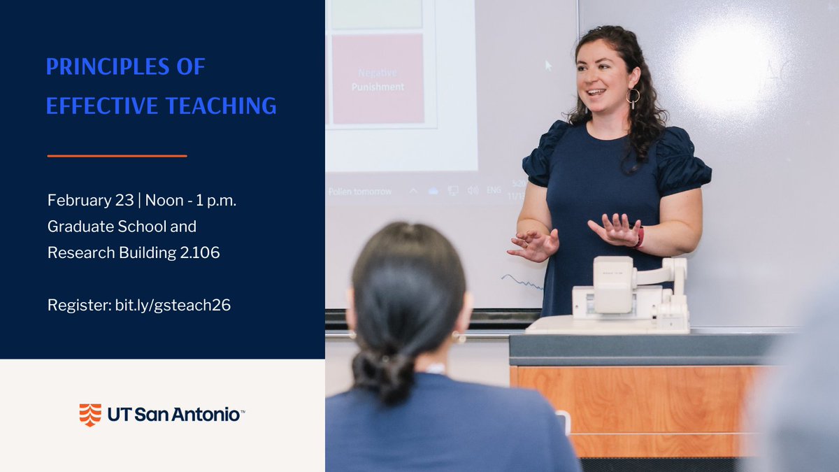 UTSA Graduate School tweet media