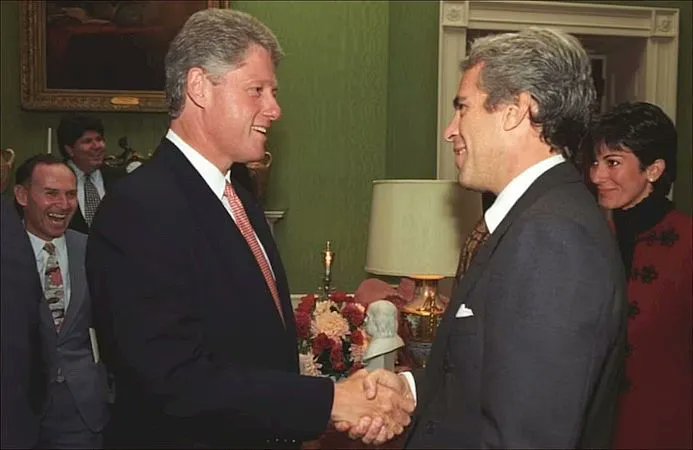 Epstein visited the Clinton White House seventeen times
