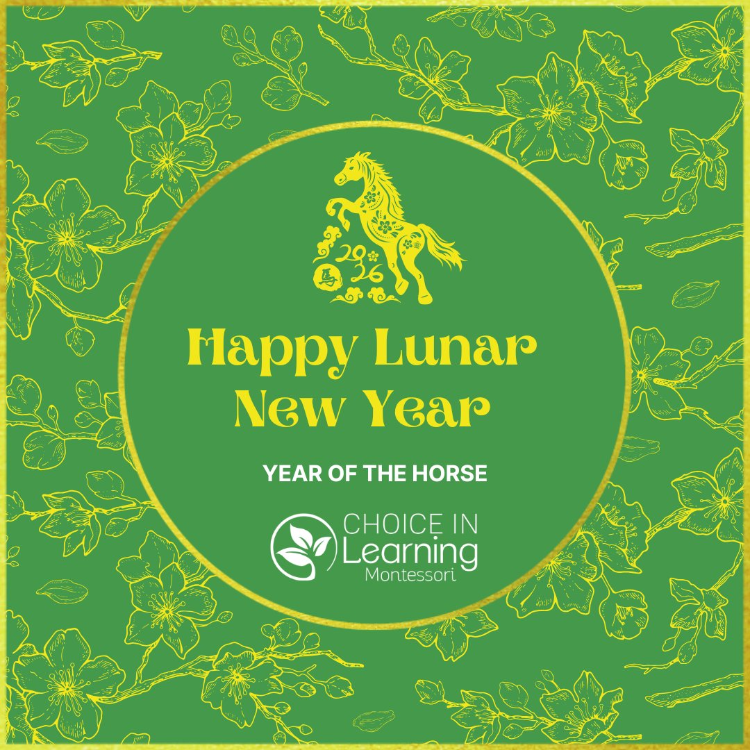 Happy #LunarNewYear! May the #YearOfTheHorse bring you strength, success, and happiness.

#Montessori #Preschool #BestOfTheBay #ChineseNewYear