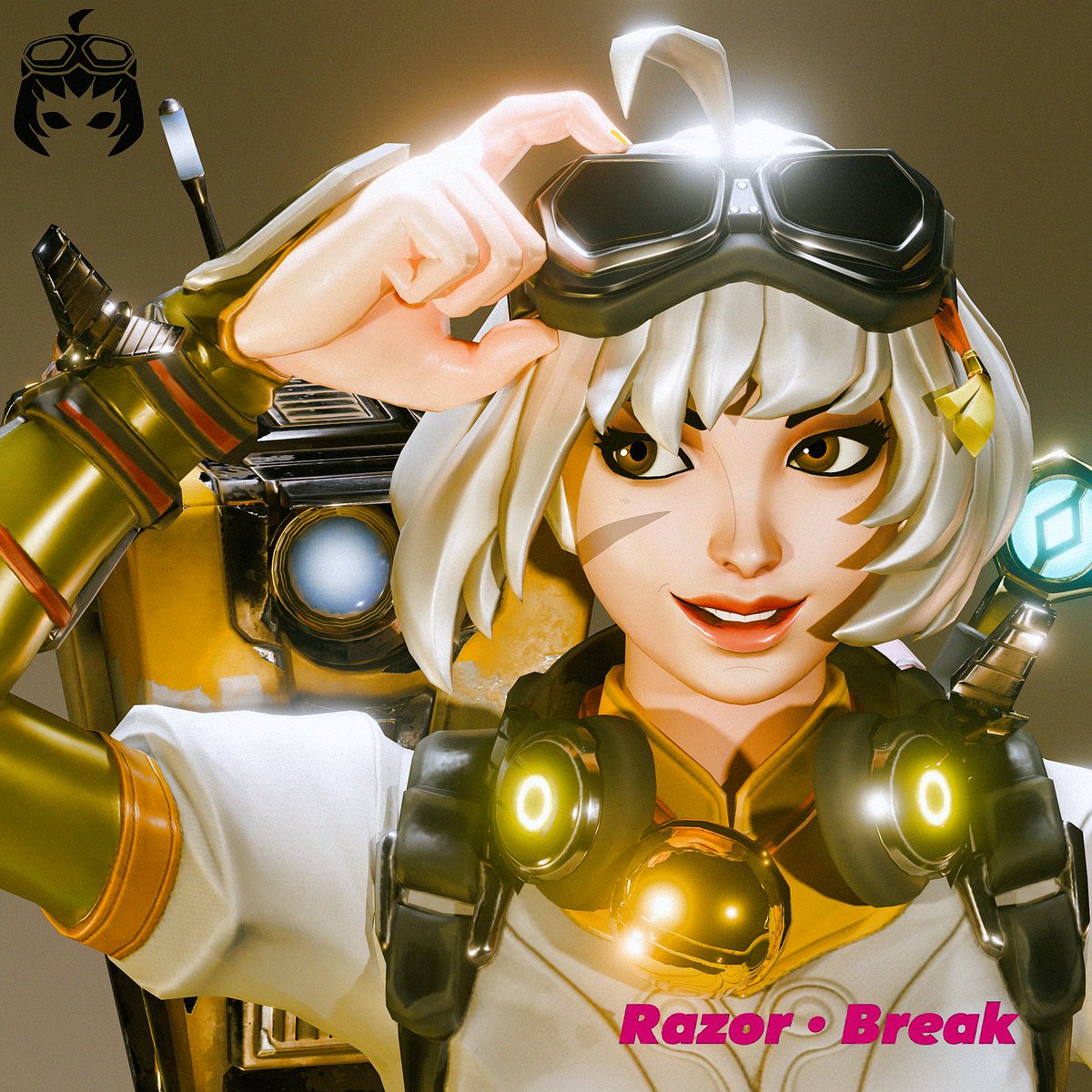 RazorBreak's tweet photo. レイザー!/Razor! 💛

#Fortnite #FortniteArt https://t.co/o9tswgVMy6