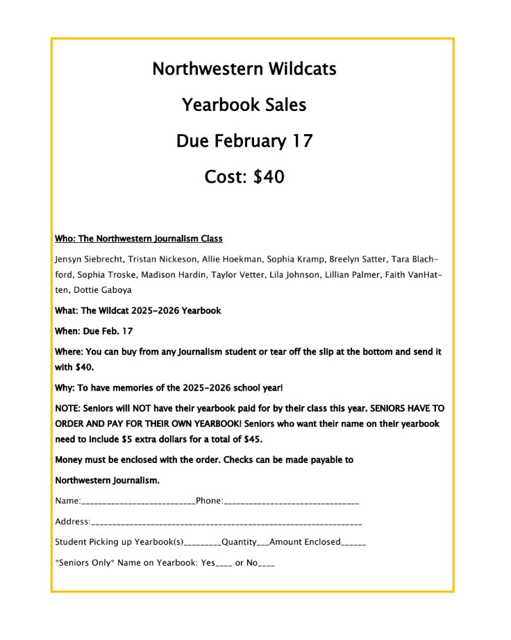 If you missed the yearbook order deadline today, please reach out to Mrs. Groft at nora.groft@k12.sd.us this week.

Thank you! 🙂