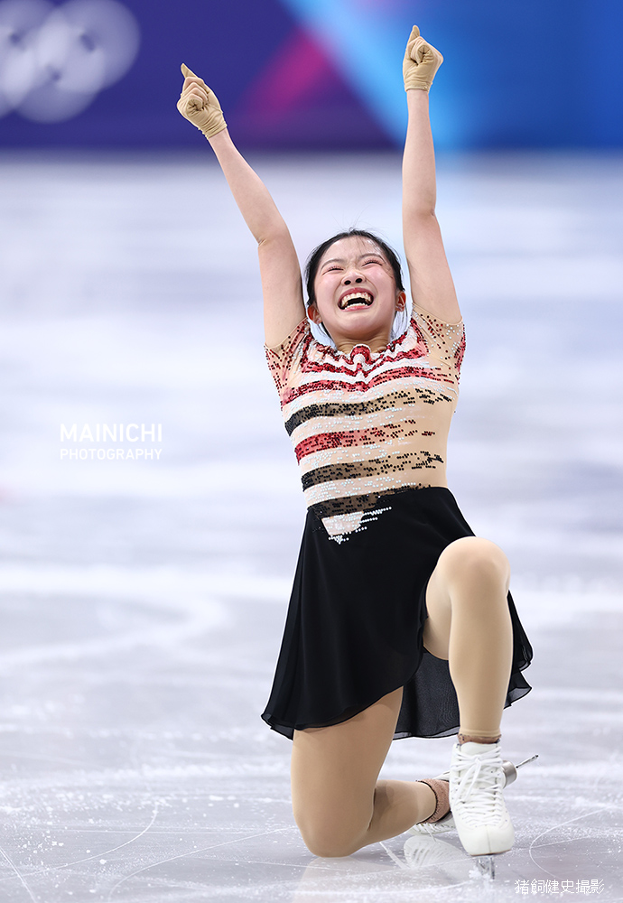 ミラノ・コルティナ冬季五輪。フィギュアスケート女子SPで、日本選手1人目は中井亜美選手。78.71点で現在トップです。

写真特集mainichi.jp/graphs/2026021…
#中井亜美 #Olympics #MilanoCortina2026