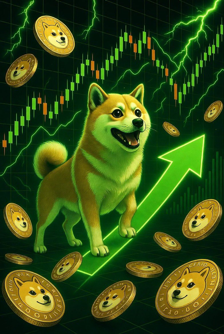 $DOGE looks to continue its climb!🔥💪🏻Cent by cent we will get to new highs!🚀 #Dogecoin #Crypto