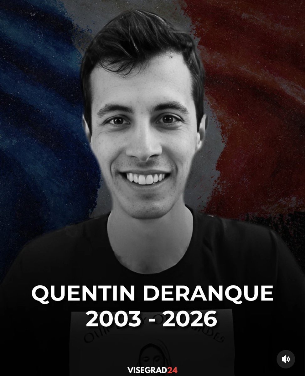 visegrad24's tweet image. BREAKING:

The French police arrest 9 far-left extremists suspected of killing the 23-year-old mathematics student Quentin Deranque in Lyon.

Several of the suspects are linked to an Antifa group founded by the far-left Member of the French Parliament Raphaël Arnault, who is a…