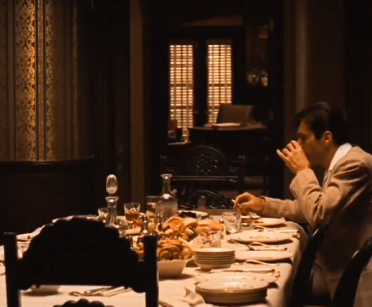 O último que ficou na mesa...
#Godfather 
#RIPRobertDuvall