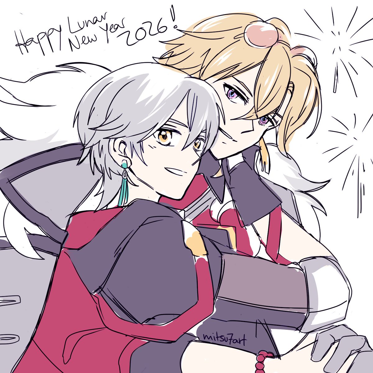 Happy Lunar New Year 2026!🎇🎉
#アベ穹 #avencae 🦚📷