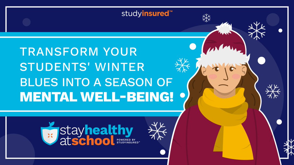 studyinsured's tweet photo. Cet hiver a été long. Dans cet article - https://t.co/88Dgfz1MBy, nous partageons nos meilleurs conseils pour aider les étudiants internationaux à gérer le Trouble affectif saisonnier (TAS) et à surmonter les #WinterBlues!
#SantéMentale #ÉtudiantsInternationaux #BienÊtreÀLEcole https://t.co/yjWSZUzCvv