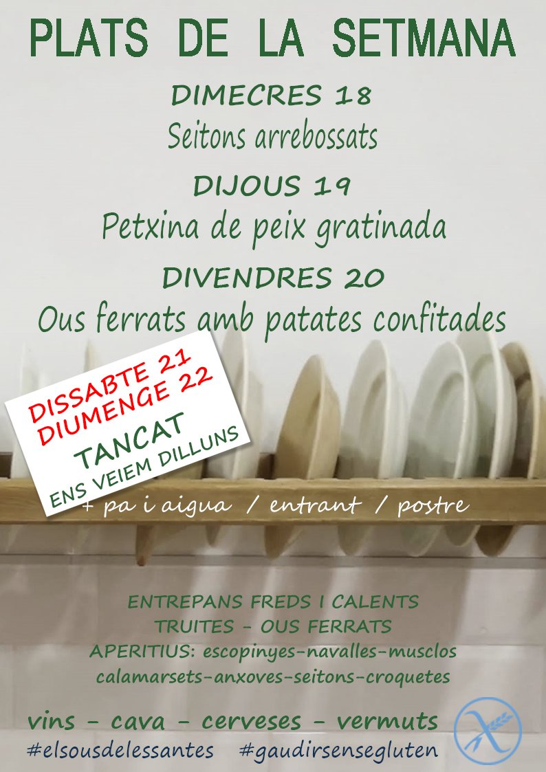 Bona setmana 🥂🥂