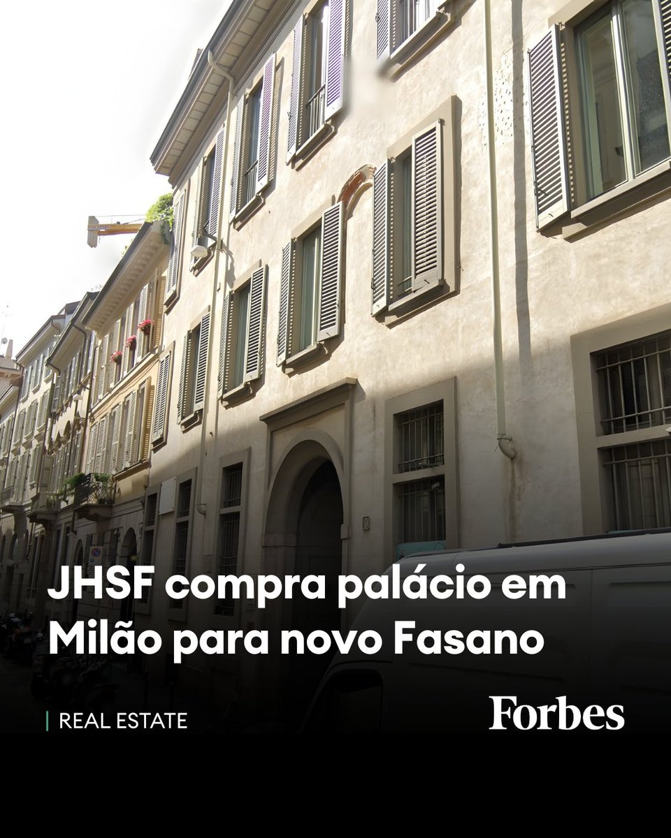 ForbesBR's tweet image. A companhia adquire edifício do século XVI no quadrilátero da moda para implantar o Fasano Milano e reforçar sua estratégia global de luxo

Leia mais em: forbes.com.br/forbes-money/f…

(Foto: Google Earth/Reprodução)

#JHSF #Fasano #Milão #Luxo #Hospitalidade #Internacionalização